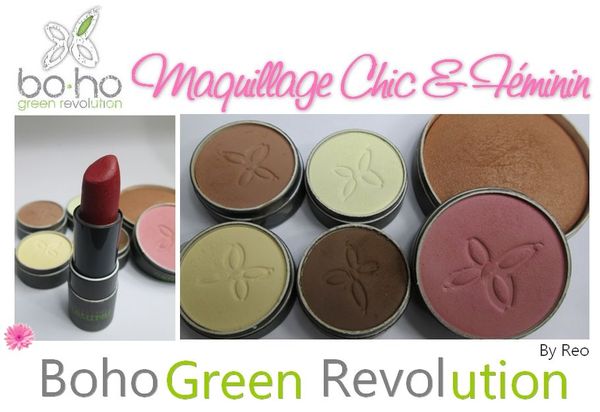 tutoriel maquillage bio avec Boho green revolution