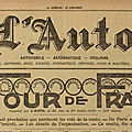Tour de France <b>1919</b>, Belfort ville de passage & Premier Maillot Jaune