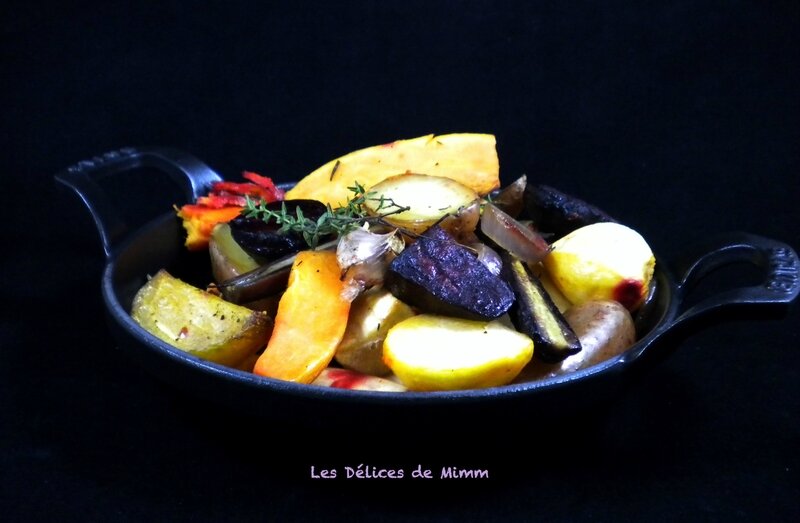 Légumes d’automne confits au miel 5