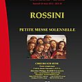 <b>Choeurs</b> sur <b>Seine</b> présente... la Petite Messe Solennelle de Rossini