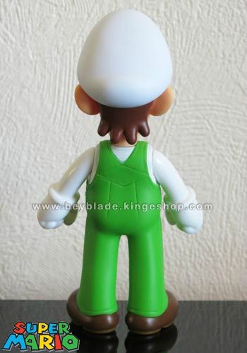 figurines-nintendo-super-mario,-mario-vert-et-blanc-13-cm-figure-white-and-green