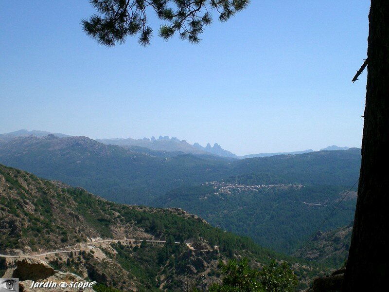 Aullène le village le plus haut de Corse