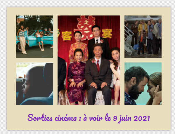 sorties cinema 9 juin