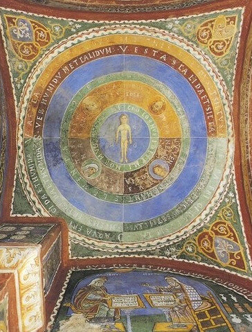 fresque de la crypte de la cathédrale d'Anagni