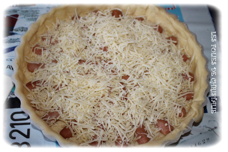 Tarte saucisses 2
