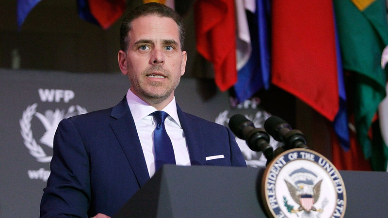 Hunter Biden son of VP Joe Biden