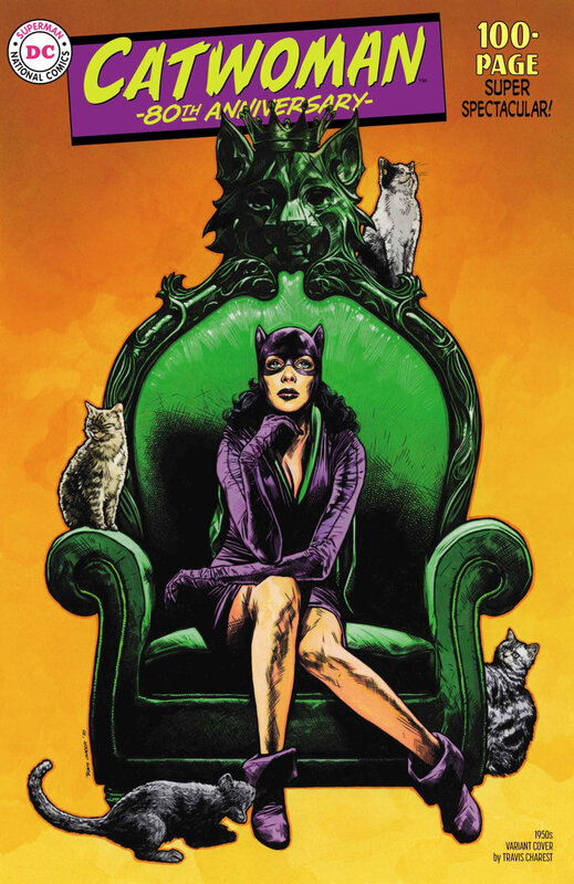 catwoman 80th anniversary special 1950 travis charest variant