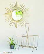 PORTE-REVUE-MIROIR-SOLEIL-METAL-DORE-3-muluBrok-Vintage
