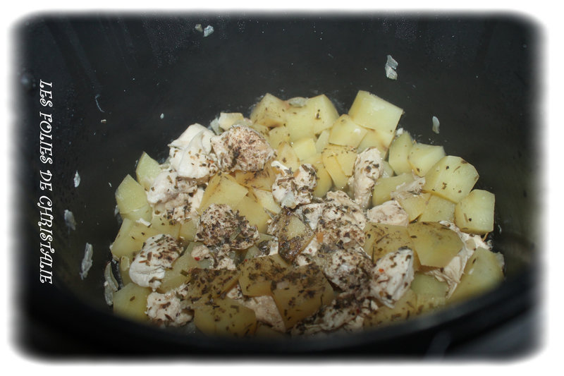 Cocotte poulet pommes de terre Cookéo 2