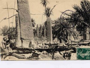 Chadoufs oasis de Guersim - 1908