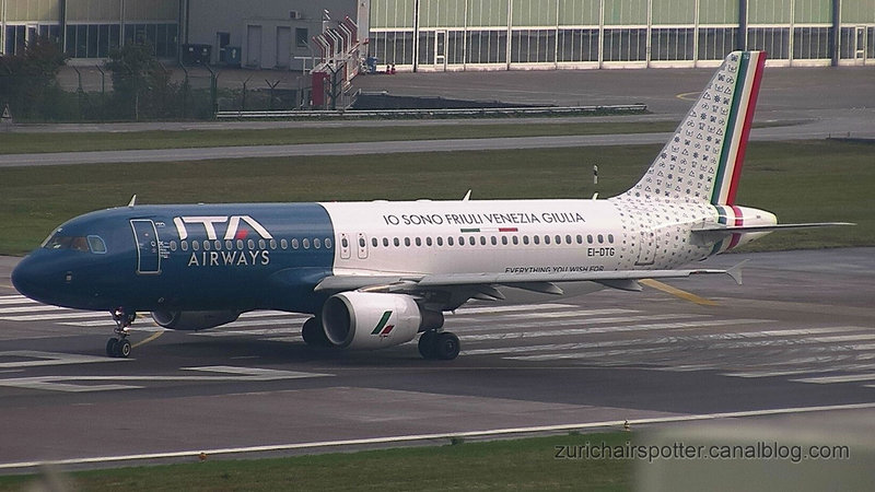 Airbus A320-216 Io Sono Friuli Venezia Giulia (EI-DTG) ITA Airways-