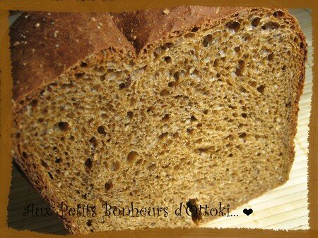 recettes pain de seigle aux céréales