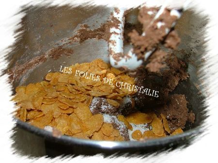 Cookies cacao et pétales de maïs 4