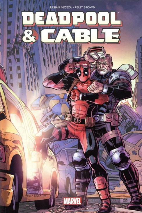 100% marvel deadpool & cable fraction de secondes