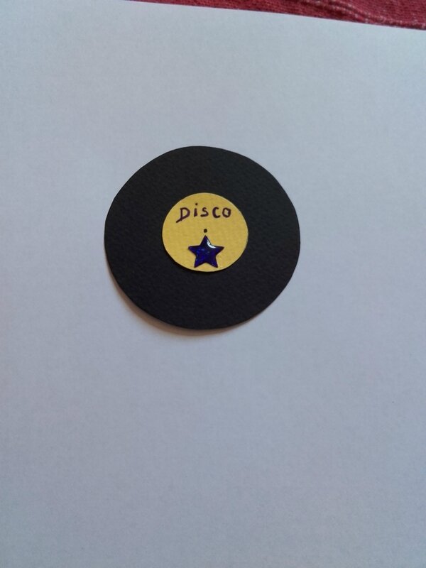 disque pour déco disco