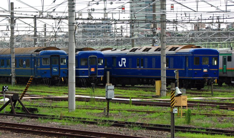 Blue train depot Oku, Tôkyô