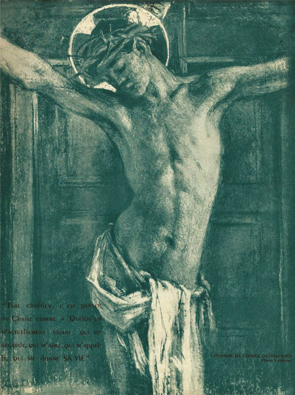 Crucifixion_-_George_Desvallieres_1950