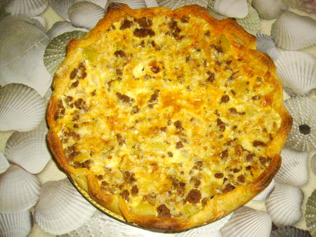 recettes Quiche aux poireaux et chèvre sans gluten