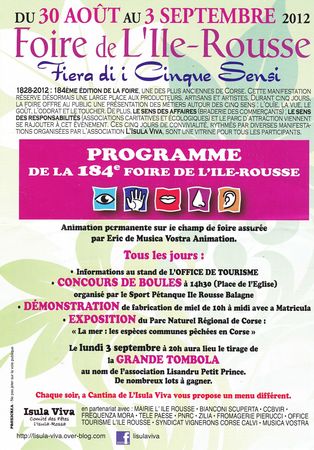 foire le rousse 2012