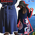 ISAmade Robes Femme Originales créateur mode fabriquées en France.