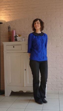 Blouse+jeans