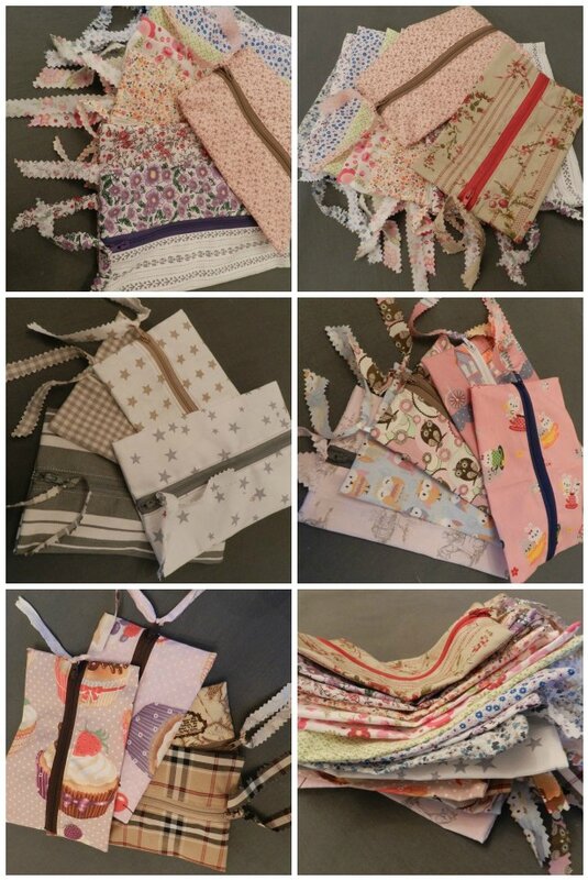 Mosaique couture trousse