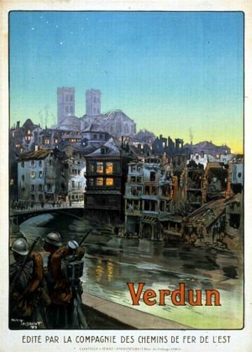affiche verdun 1919
