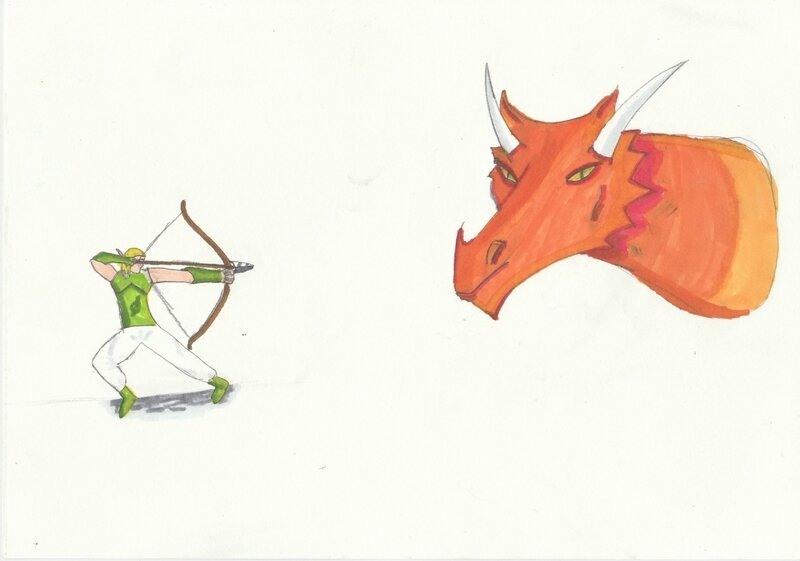 elfe vs dragon