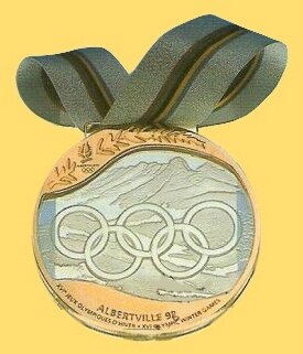 JO 1992 Albertville 3 Médailles Or