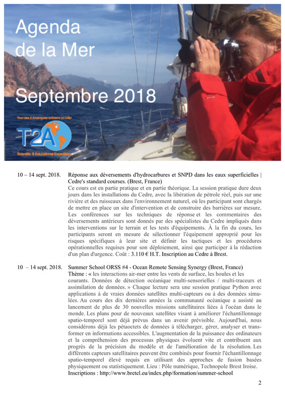 Agenda de la mer septembre 2018 page 2:5