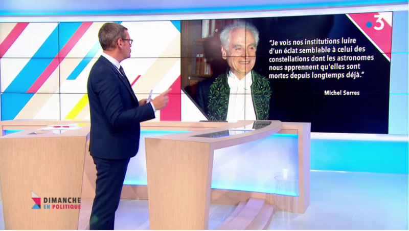 CITATION MICHEL SERRES MEDIA DIXIT WORLD