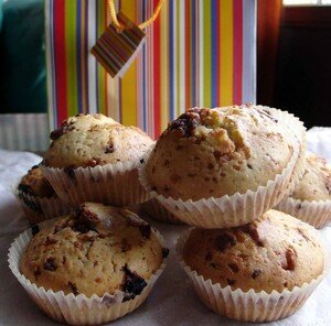 Les Muffin au Toblerone (inratables) recettes Muffins au chocolat Toblerone