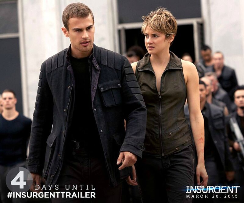 Four and Tris Insurgent movie