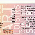 <b>Lily</b> <b>Allen</b> - Mercredi 6 Mai 2009 - Cigale (Paris)