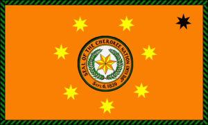 Cherokeenationalflagpublicdomainimage