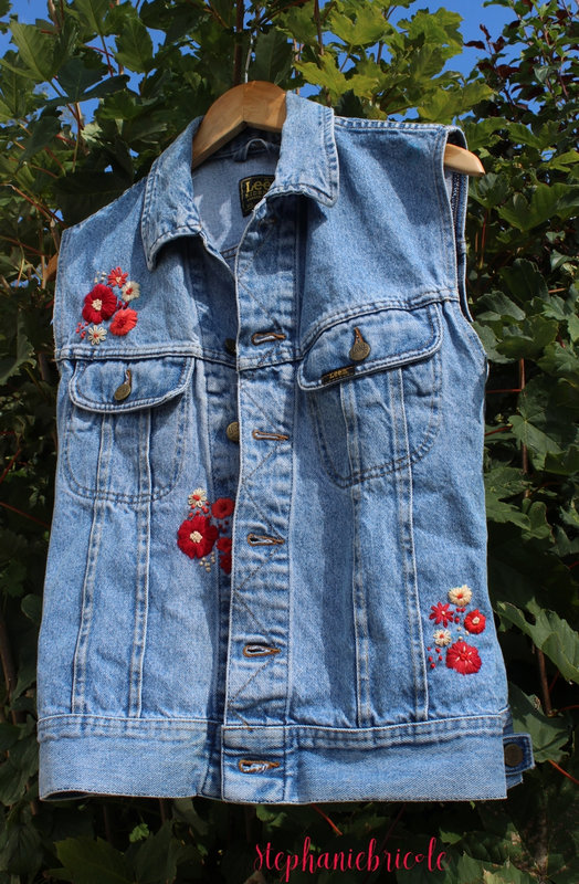 veste jean customùisée