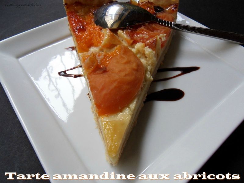 tarte amandine aux abricots
