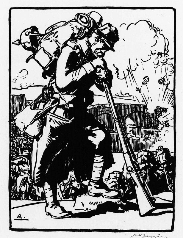 Le sergent 1918 Auguste Lepère