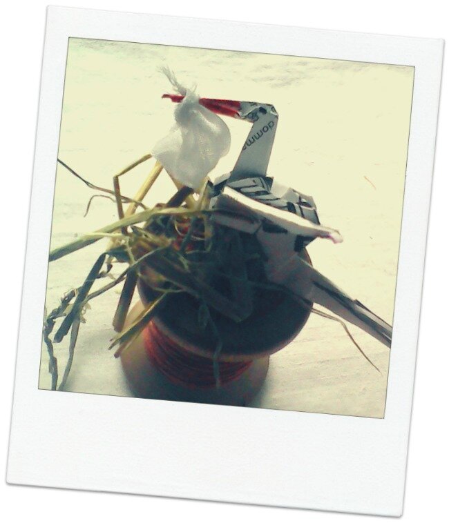 origami cigogne 2 Avril 2016