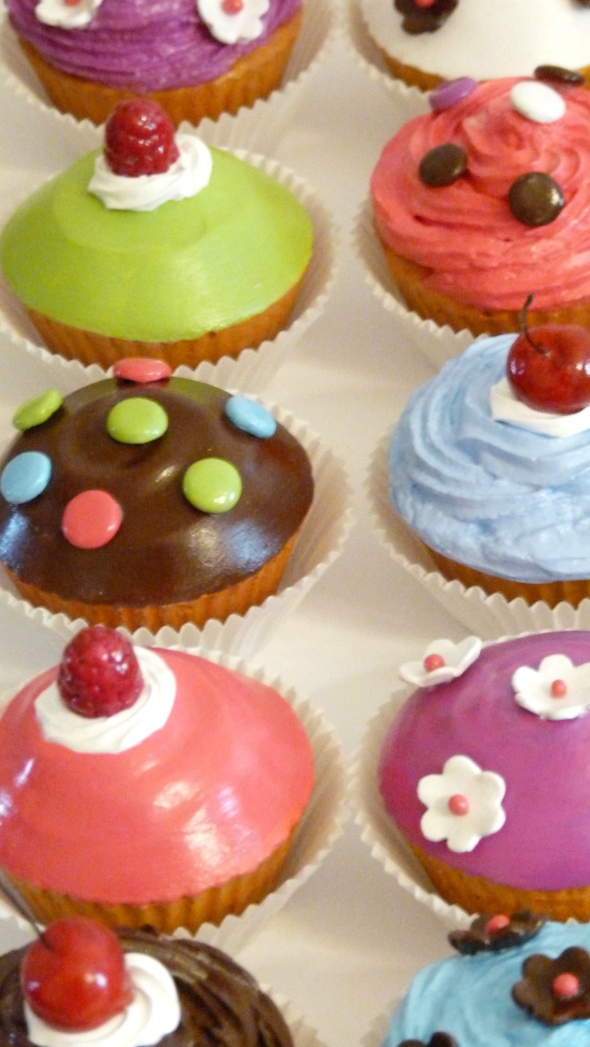 Détail cupcakes pour Clipper