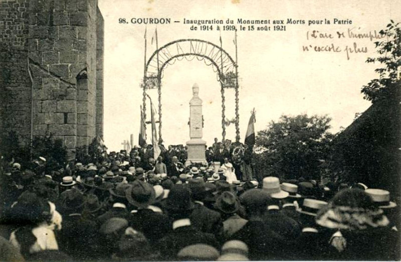 1921-08-17 - inauguration MaM de Gourdon