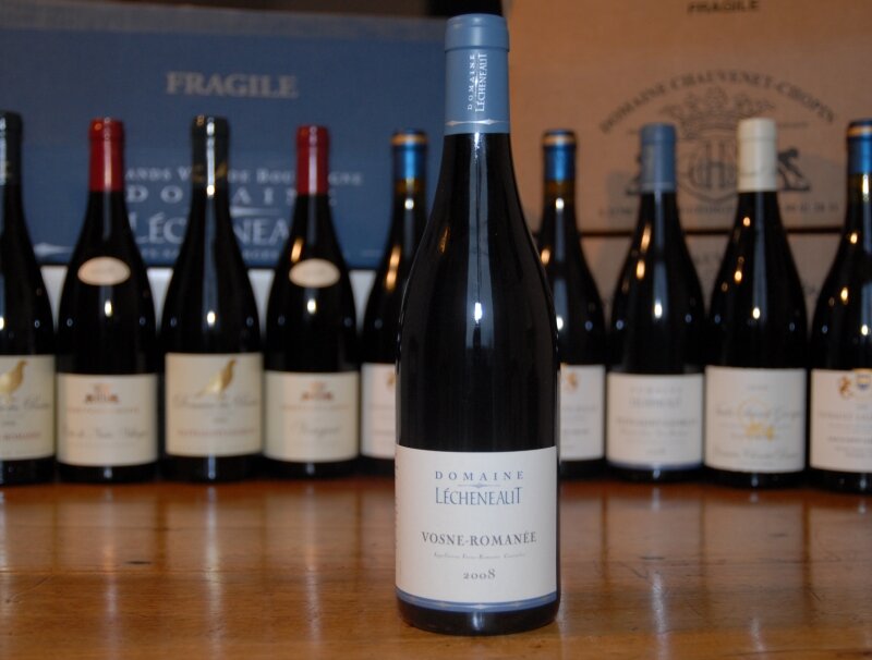 Vin_Bourgogne_Vosne Romanée_Lécheneaut_2008