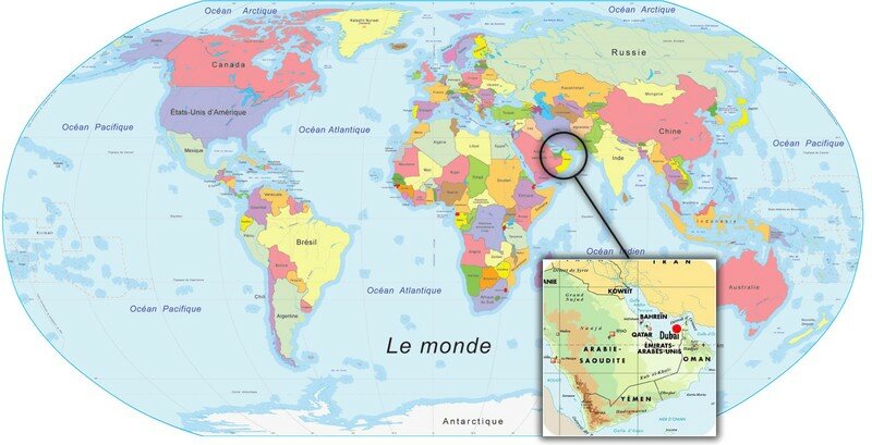 Sur Quel Continent Se Trouve Dubaï Dossier HG - Dubaï - ITEC CAP