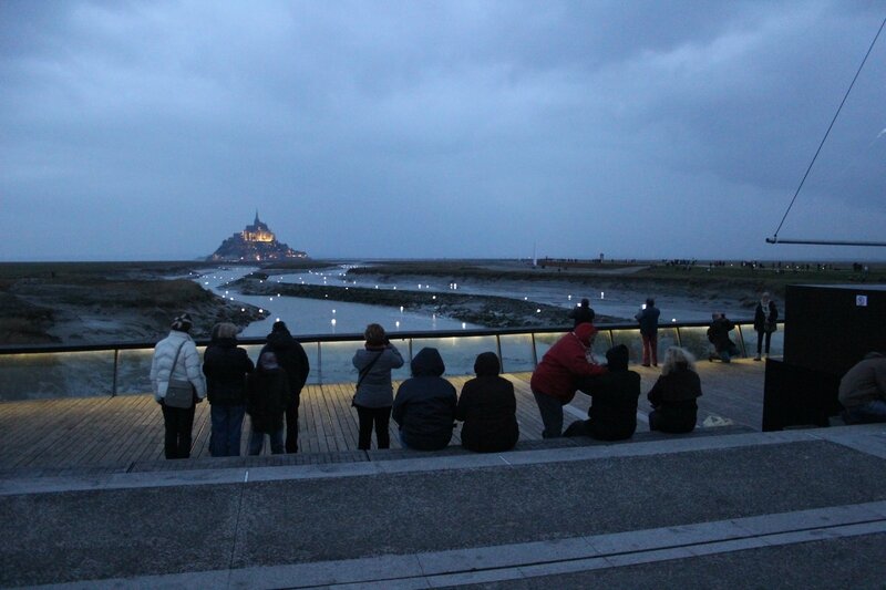 rétablissement du caractère maritime du Mont-Saint-Michel cérémonie Caserne 16 octobre 2015