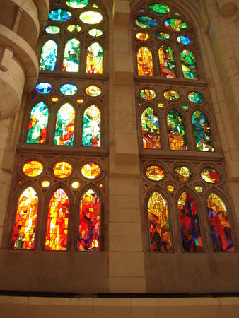 Sagrada vitraux