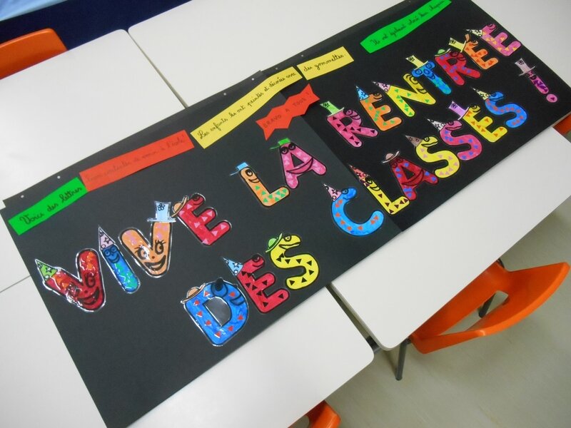 Réalisation classe d'Amandine Carry, maîtresse de maternelle en Saône-et-Loire