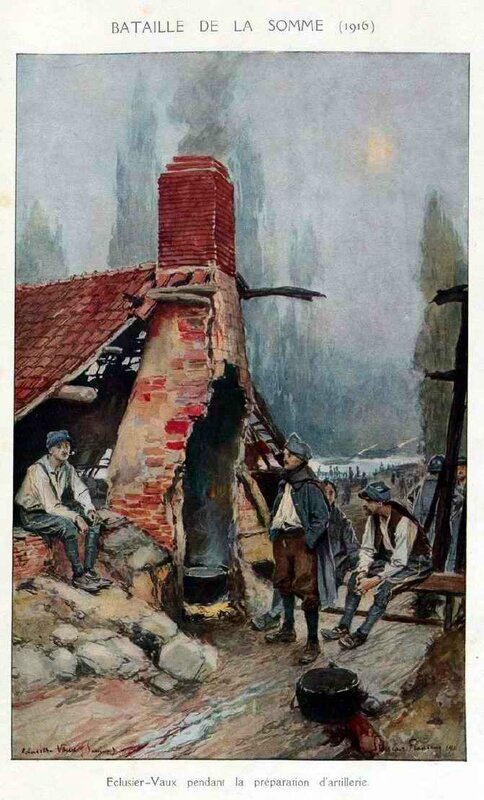 Flameng éclusier 1916
