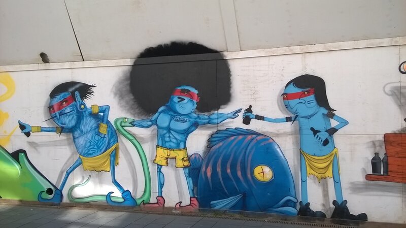 les-indiens-bleus-street-art-breda