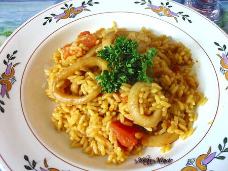 recettes plats PAELLA VALENCIANA