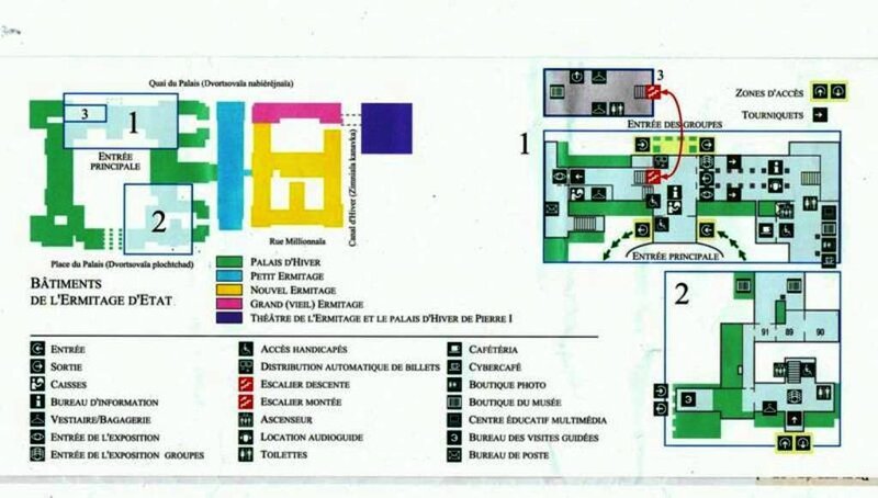 1-Ermitage-Plan des divers Batiments